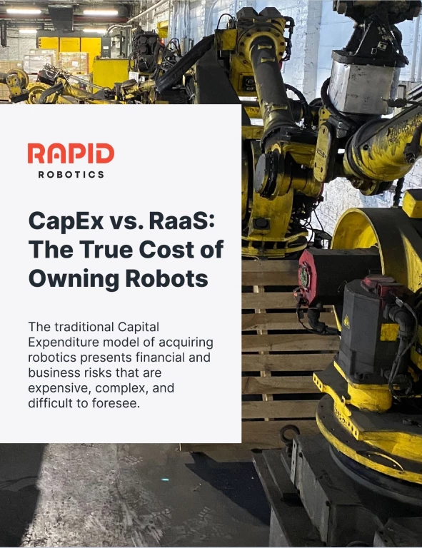 The cover of the CapEx Vs. Raas white paper, featuring an image of a 